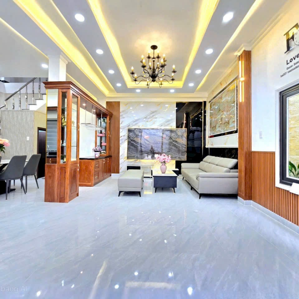 Nhà mới đẹp 2 lầu st Trần Xuân Soạn ngay trung tâm Q7 