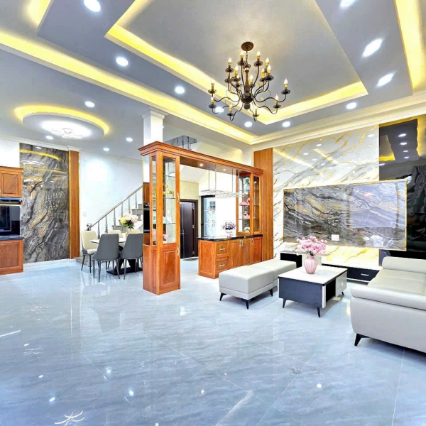 Nhà mới đẹp 2 lầu st Trần Xuân Soạn ngay trung tâm Q7 