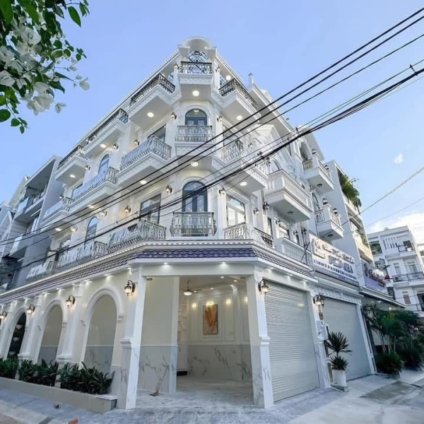 Nhà 6x16  phong cách cổ điển gốc 2MT